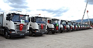 Bolu Belediyesi, araç filosuna 17 adet Scania ekledi.