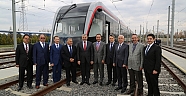 Bozankaya’nın yerli üretim ilk tramvayı, Kayseri’ye geldi