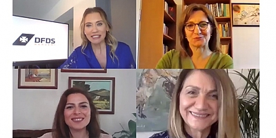 DFDS Akdeniz İş Birimi, lojistik sektörünün kadın liderlerini online bir araya getirdi