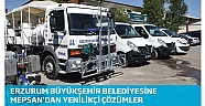 Erzurum Büyükşehir Belediyesine Mepsan’dan Yenilikçi Çözümler