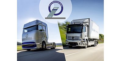Mercedes-Benz eActros ve Mercedes-Benz GenH2 Kamyon, 2021 Kamyon İnovasyon Ödülü’nü kazandı