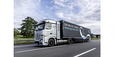 Mercedes-Benz GenH2 kamyon, sıvı hidrojen yakıtıyla tek dolumla 1000 kilometre rekorunu kırdı 