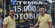 TEMSA, 15.000’inci otobüsünü üretim hattından indirdi 