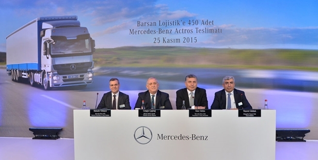 Mercedes-Benz Türkden Barsana 450 adetlik dev teslimat