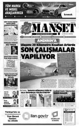 KAHRAMANMARAŞ MANŞET