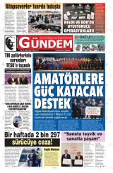 DÜNDEN BUGÜNE GÜNDEM