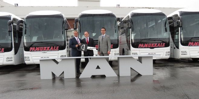 Pamukkale, MAN Lion’s Coach  otobüslerle atağa kalktı