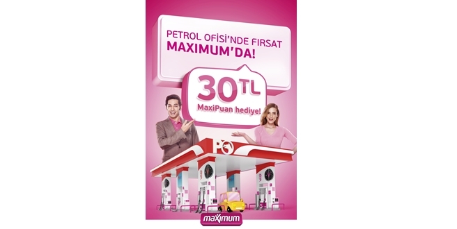 Maximum Kart Petrol Ofisi’nde kazandırmaya devam ediyor