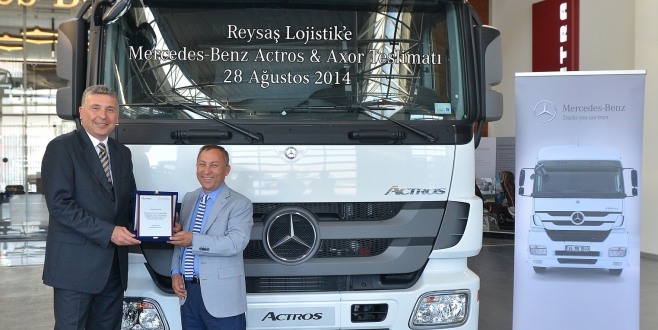 Reysaş Lojistik, Mercedes-Benz Actros ve Axor’la gücüne güç katıyor