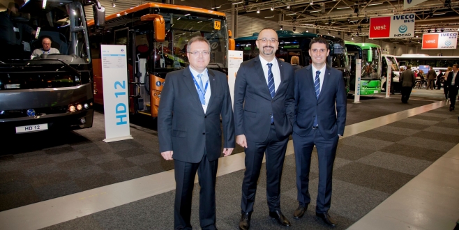 Temsa, İsveç’te PersonTrafik Fuarı’nda 4 aracını tanıttı