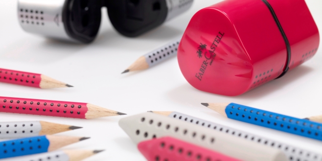 Faber-Castell’in noktalı Grip serisiyle yazı yazmak artık daha keyifli