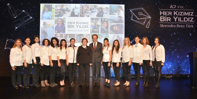Mercedes-Benz Türk’ün Sosyal Sorumluluk Projesi “Her Kızımız Bir Yıldız’’ 10 Yaşında