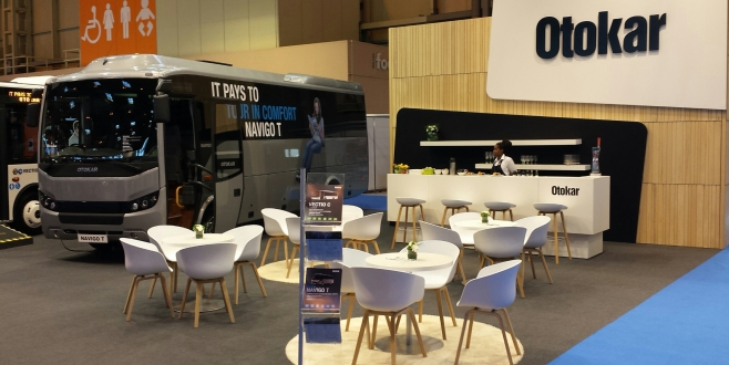 Otokar İngiltere’de sağdan direksiyonlu araçlarını sergiliyor