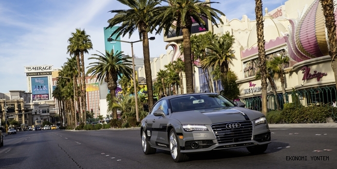 Sürücüsüz Audi ile 900 kilometre