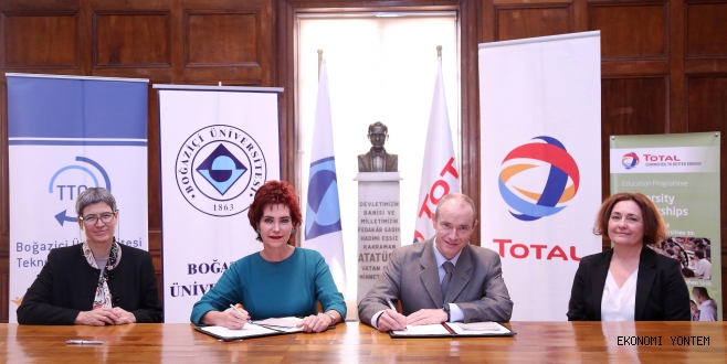 TOTAL OIL TÜRKİYE, BOĞAZİÇİ ÜNİVERSİTESİ İLE İŞBİRLİĞİ SÖZLEŞMESİ İMZALADI