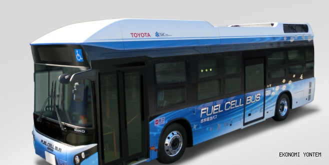 Toyota’nın Hidrojen Yakıt Teknolojisi Şimdi de Otobüslerde Kullanılıyor
