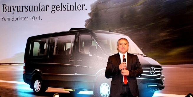 Mercedes-Benz Türk, Yeni Sprinter 10+1 Minibüs’ü İstanbullu turizm taşımacılarına tanıttı
