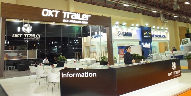 OKT TRAILER , Beton İstanbul 2015’ de  “Gövde Gösterisi” yapıyor.