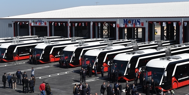 BOZANKAYANIN TRAMBÜS ARAÇLARI YOLCU TAŞIMAYA BAŞLIYOR