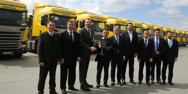 DOĞUŞ OTOMOTİV SCANIA’DAN MARTAŞ GROUP’A 100 ADETLİK FİLO TESLİMATI