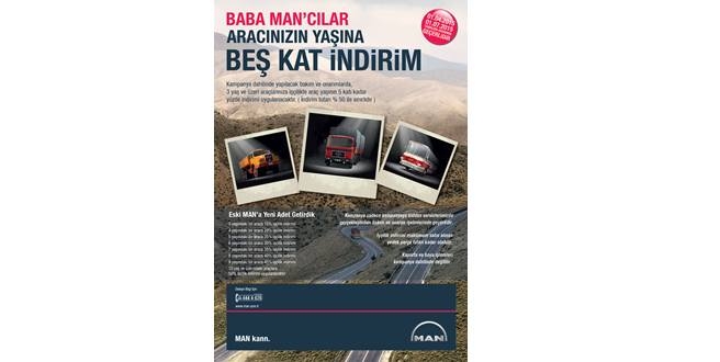 3 yaş ve üzeri MAN ve NEOPLAN’lar  “BABA MANCILAR” ile gençleşiyor