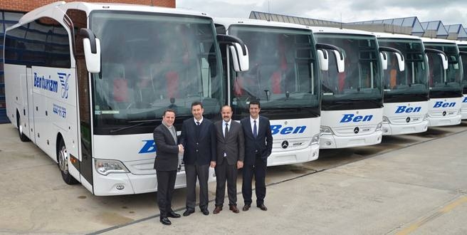 Ben Turizm filosunu 18 adet Mercedes-Benz Travego S ile güçlendirdi