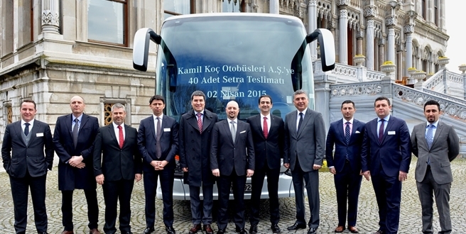 Mercedes-Benz Türk ve Kamil Koç 35 milyon TL’lik satış anlaşmasına imza attı