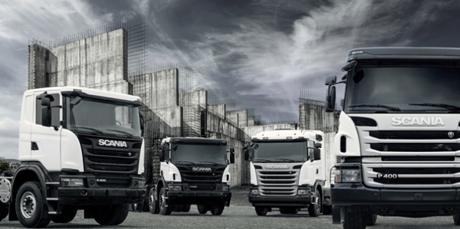 YENİ SCANIA İNŞAAT ARAÇLARI SAHAYA İNDİ