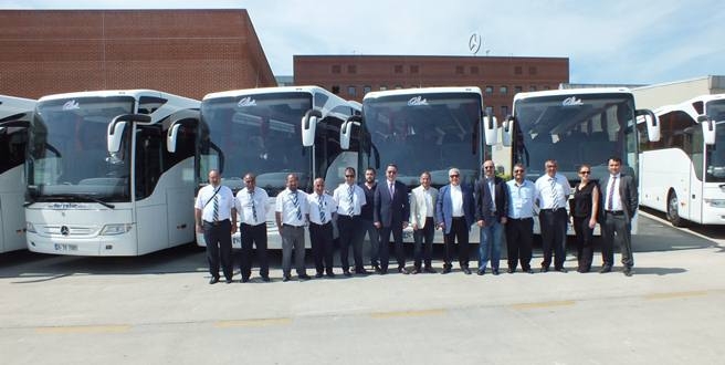 AKER TURİZM/DERYA TURİZM FİLOSUNA 7 ADET MERCEDES TOURİSMO KATTI.