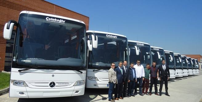 Çolakoğlu Turizm filosunu 10 adet Mercedes-Benz Tourismo 15 RHD ile güçlendirdi