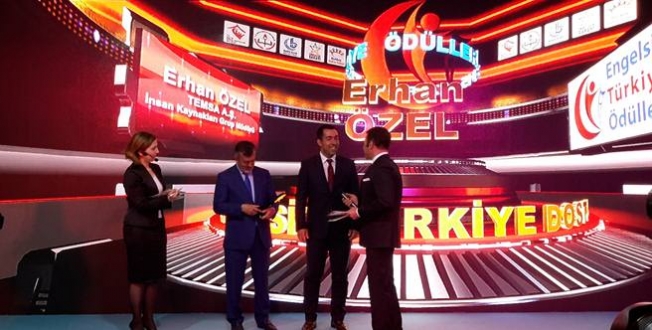 Engelsiz Türkiye Ödüllerinde Temsaya ödül…