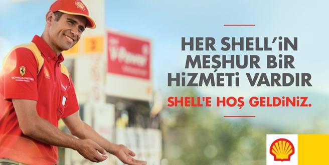 Shell, hizmeti ile müşterilerini gülümsetiyor