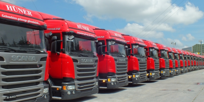 Hüner Lojistik’e Scania’dan dev teslimat..