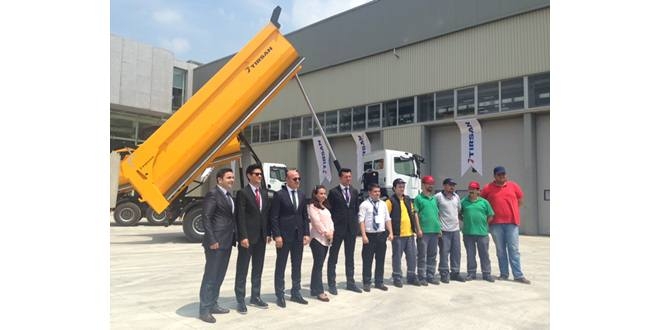 TIRSAN, YENİ KAMYON ÜSTÜ DAMPER’İ GÖRÜCÜYE ÇIKARDI