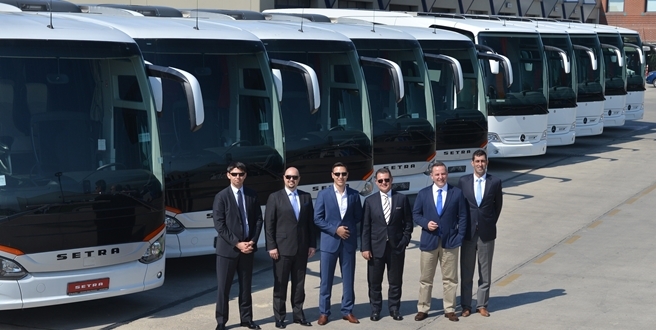 Setra ve Mercedes-Benz otobüsler, Prens’in Antalya turizmine katkısı olacak