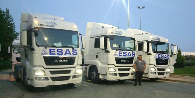 ESAS Petrol filosunu MAN TGS Efficientline  serisi çekicilerle güçlendiriyor…