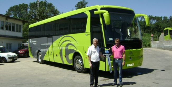 Temsa Euro 6 HD12 Portekiz yollarında