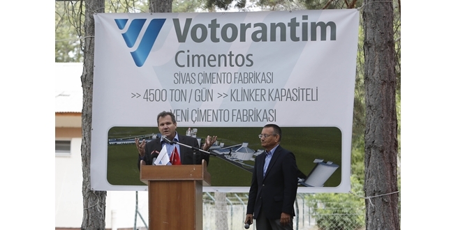 VOTORANTİM CIMENTOS’UN 140 MİLYON EURO DEĞERİNDEKİ YENİ ÇİMENTO FABRİKASININ TEMELİ ATILDI