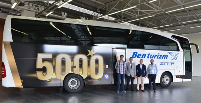 Cevher Otomotiv Ben Turizm filosunu 21 adet Mercedes-Benz Travego S ile güçlendirdi