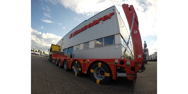 KÄSSBOHRER, YENİ  LOW-BED DÜMENLEME SİSTEMİNİ ALMANYA GOCH FABRİKASINDA MÜŞTERİLERİNE TANITTI