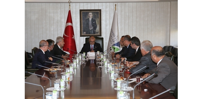 PETFORM Yönetimi Bakan Ali Rıza Alaboyun’u ziyaret etti