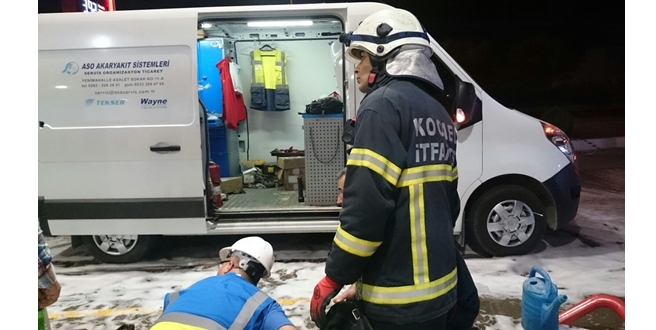 TEKSER Kaza gerçekleşen istasyona 15 dakikada ulaştı!