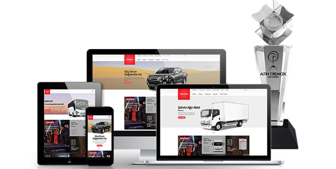 Isuzu.com.tr’ye Bir Ödül de Altın Örümcek’ten