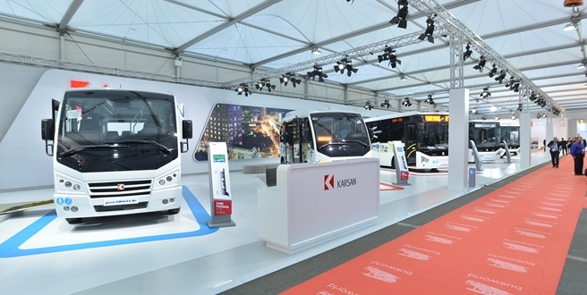 KARSAN, BUSWORLD EUROPE KORTRIJK FUARI’NDA KENDİ YOLCU TAŞIMA ÜRÜNLERİNİ SERGİLİYOR..