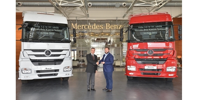Petlas, Mercedes-Benz kamyonları ile gücüne güç katıyor