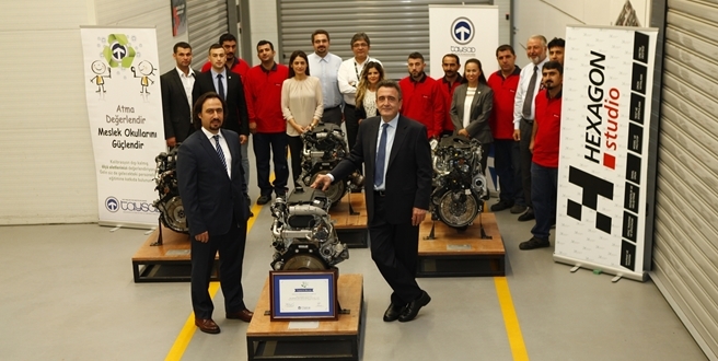 TAYSAD’ın Meslek Okullarına Desteği Büyüyor