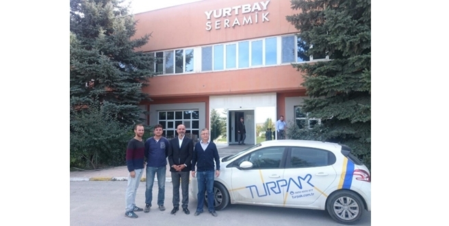 Yurtbay Seramik’in  üretim tesislerine  Turpak’dan yenilikçi çözümler.