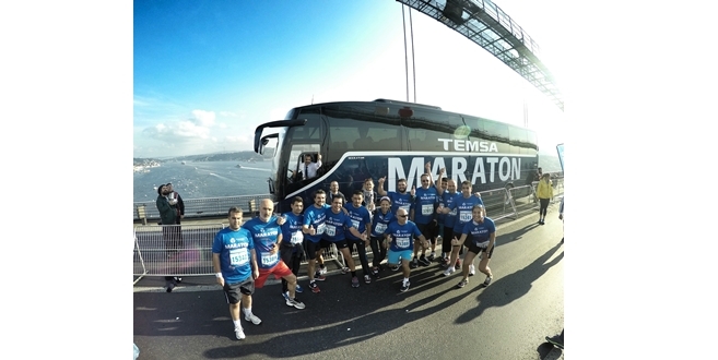 Temsa’nın Maraton’u İstanbul Maratonu’nda koştu