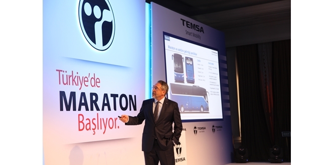 TEMSA, Türkiye’de MARATON’a başlıyor.