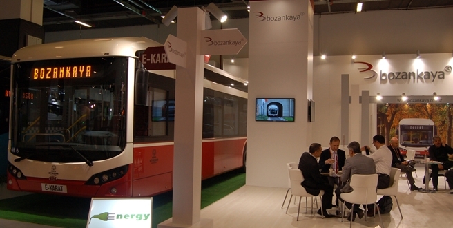 Bozankaya E-Karat, Transist Fuarı’na elektrikli otobüs teknolojisini getirdi